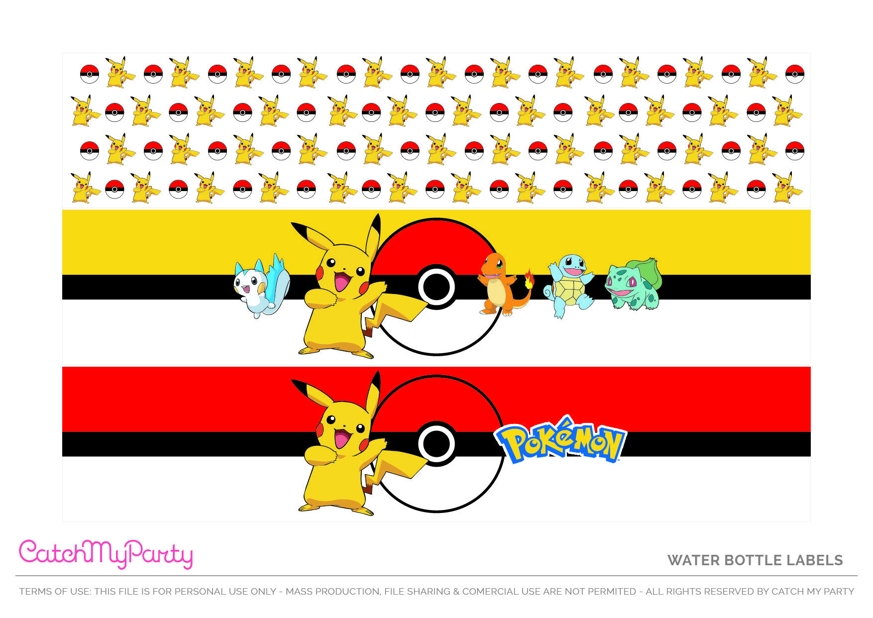 Download These FREE Pokemon Printables NOW Catch My Party