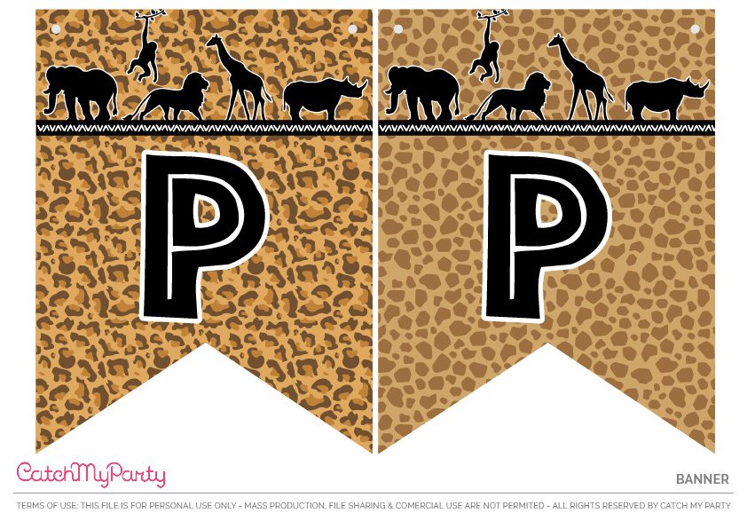 Download These Free Jungle Safari Printables Now - Banner