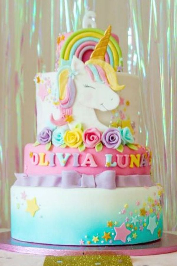 Fun Unicorn Cake