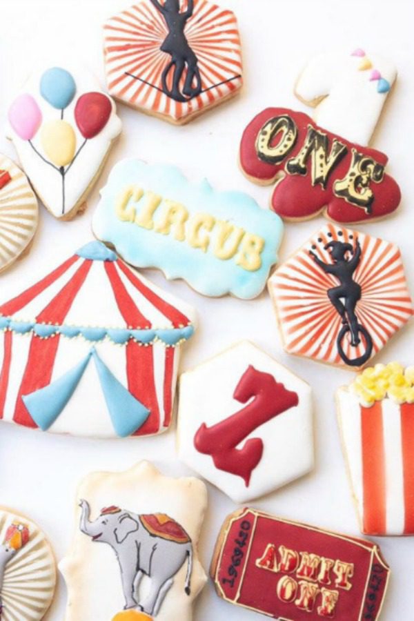 Mix of magical Carnival Cookies