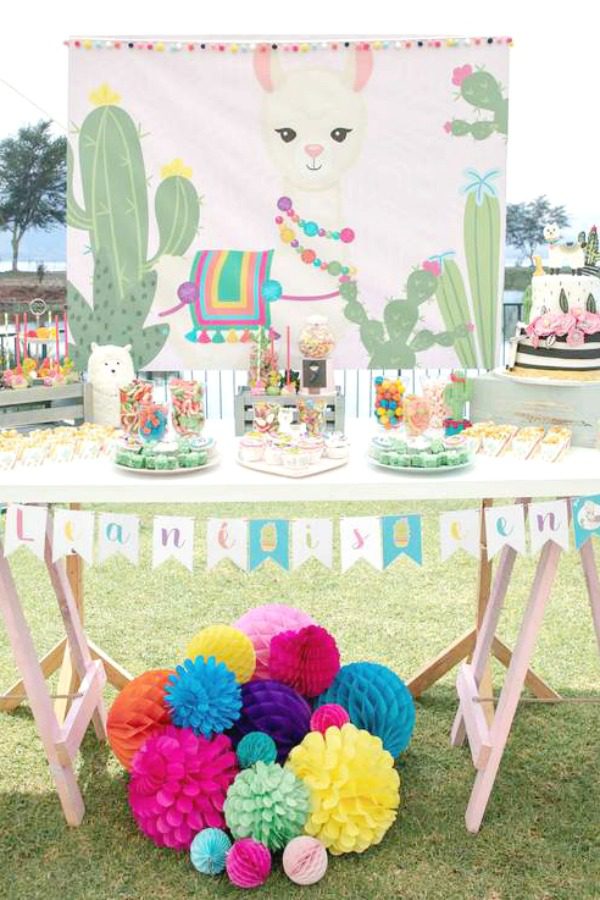 Lllama 1st birthday party | CatchMyParty.com Lllama 1st birthday party