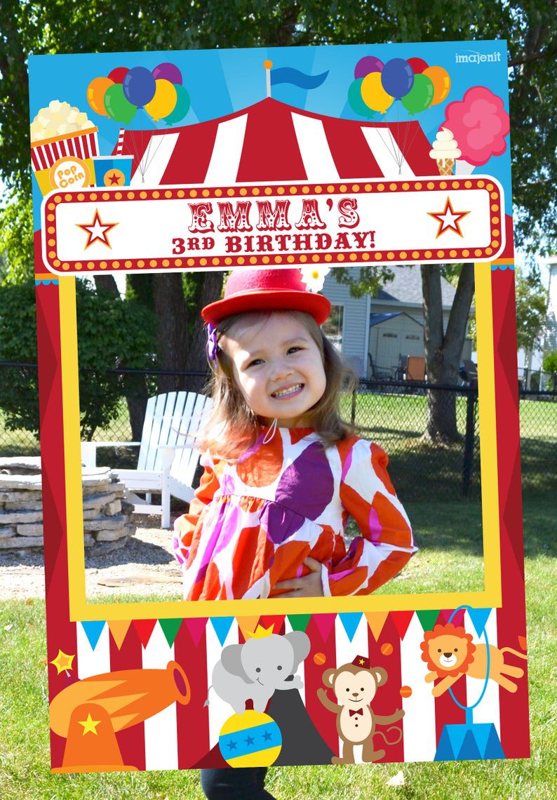 Carnival Photo Booth Frame