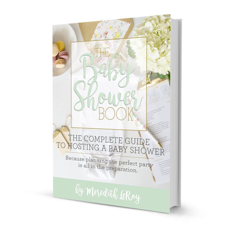 Baby Shower Planner EBook with Free Printables 