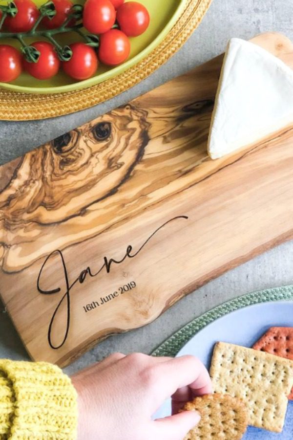 Personalized Wooden Chopping Board Party Favor