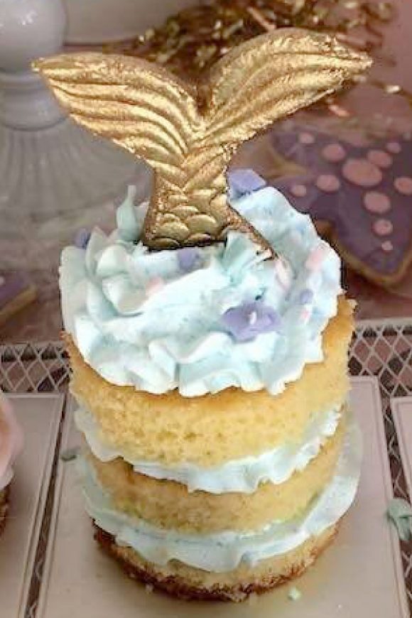 Mermaid Mini Layered Cakes