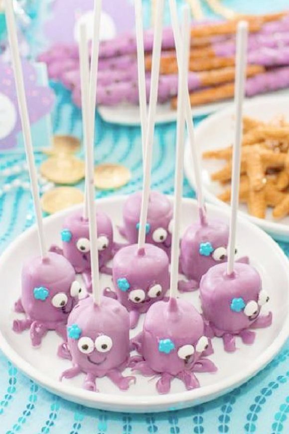 Octopus Cake Pops