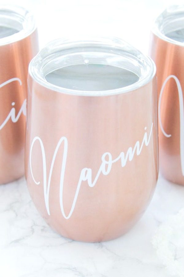 40th Birthday Personalized Tumbler Party Favor