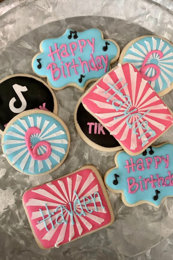 TikTok Party Supplies - Cookies 