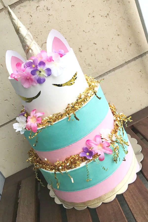 Mermaid Diaper Cake