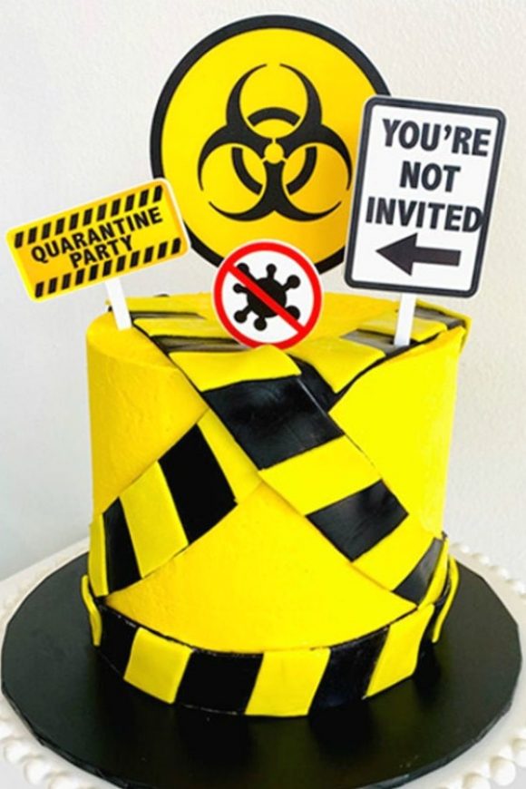 Quarantine Cake Toppers