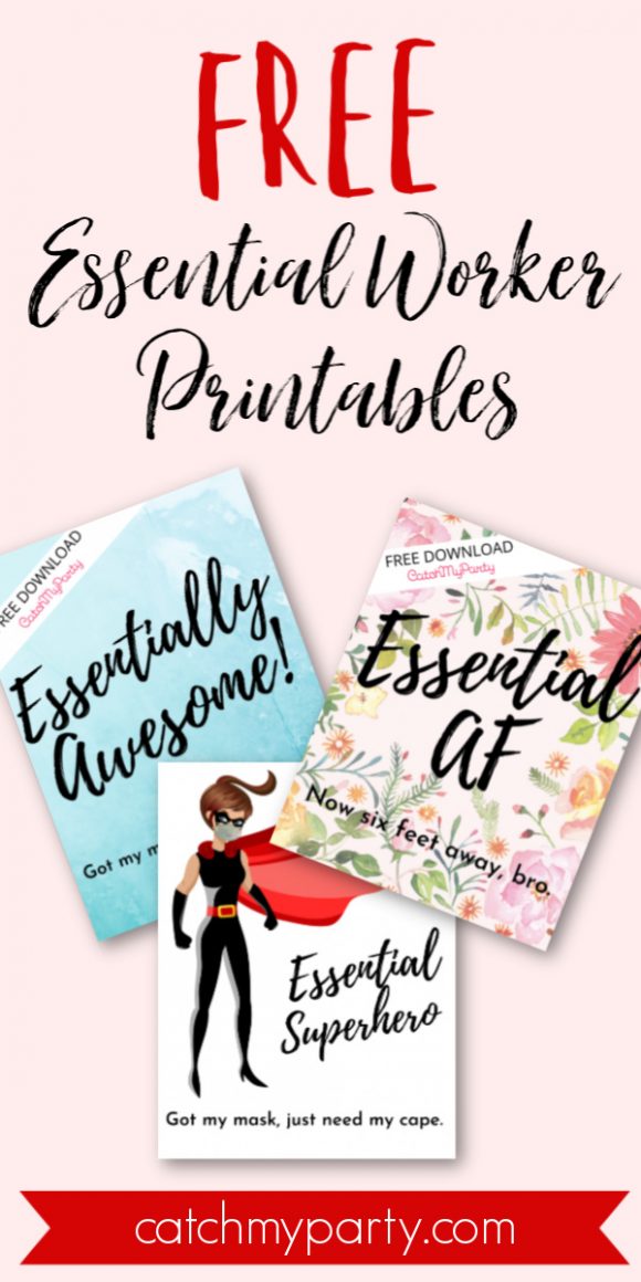 Fun Free Essential Worker Printables