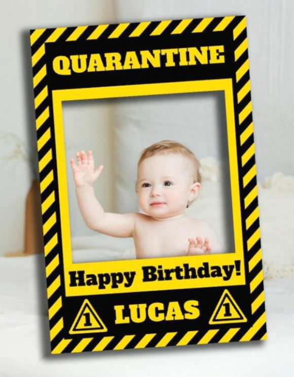 Quarantine Photo Booth Frame