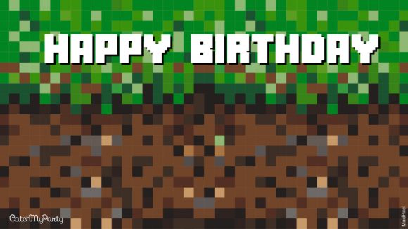 Download a FREE MinecraftVirtual Party Background for Zoom