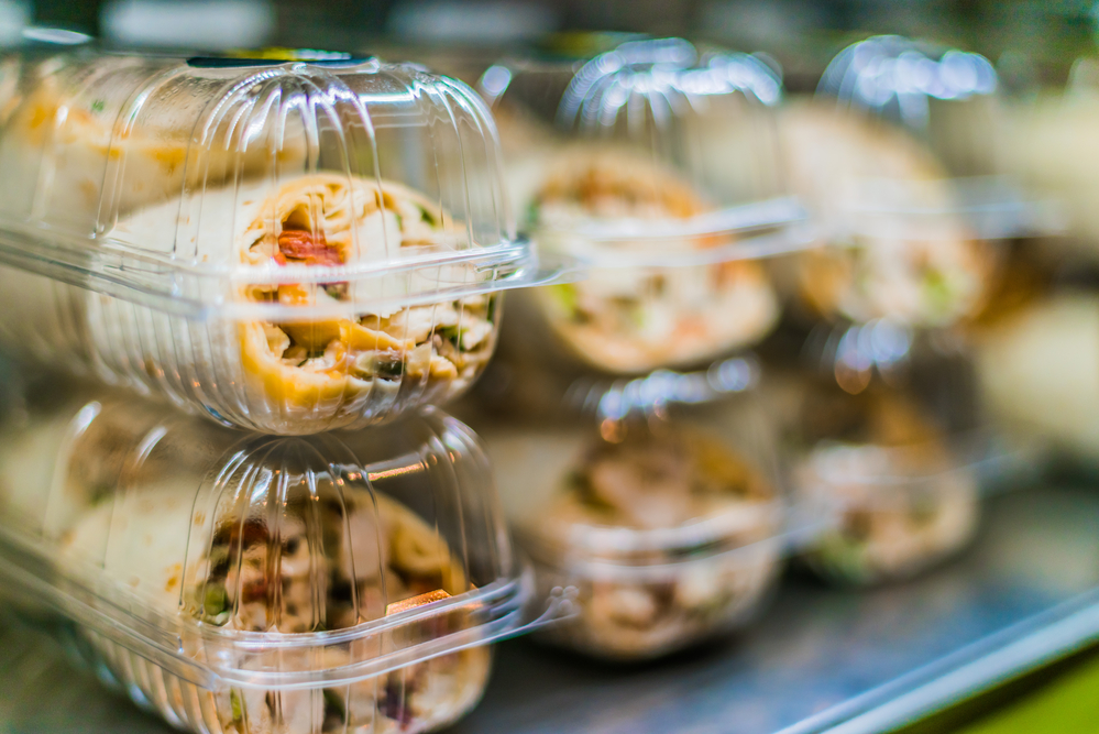 Prepackaged sandwiches displayed in a commercial refrigerator The Catch My Party Blog The