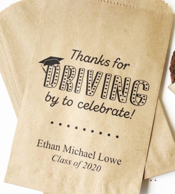 Quarantine Graduation Drive-By Favor Bags