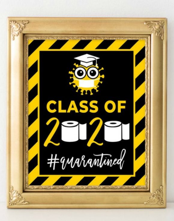 Quarantine Graduation Poster