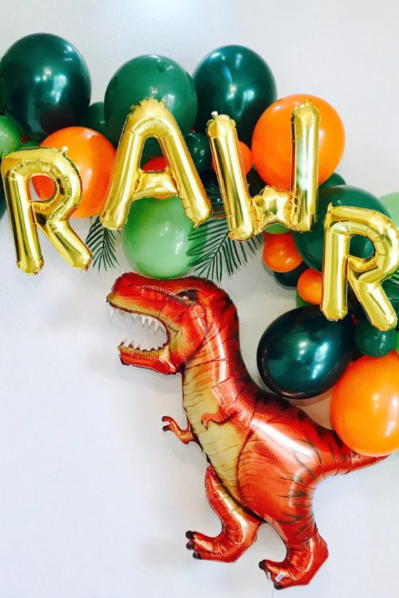 Dinosaur Balloon Garland