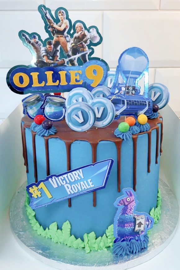 Fortnite Cake Topper