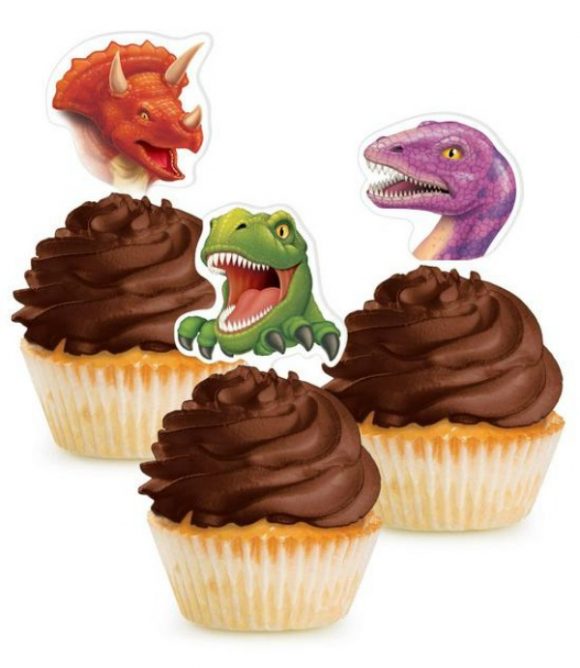 Dinosaur Cupcake Toppers