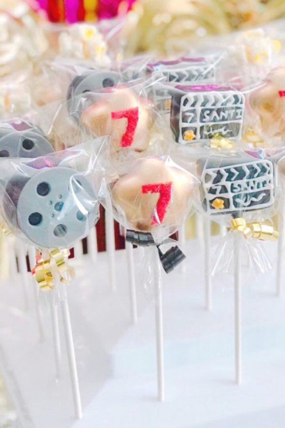 Movie Night Cake Pops