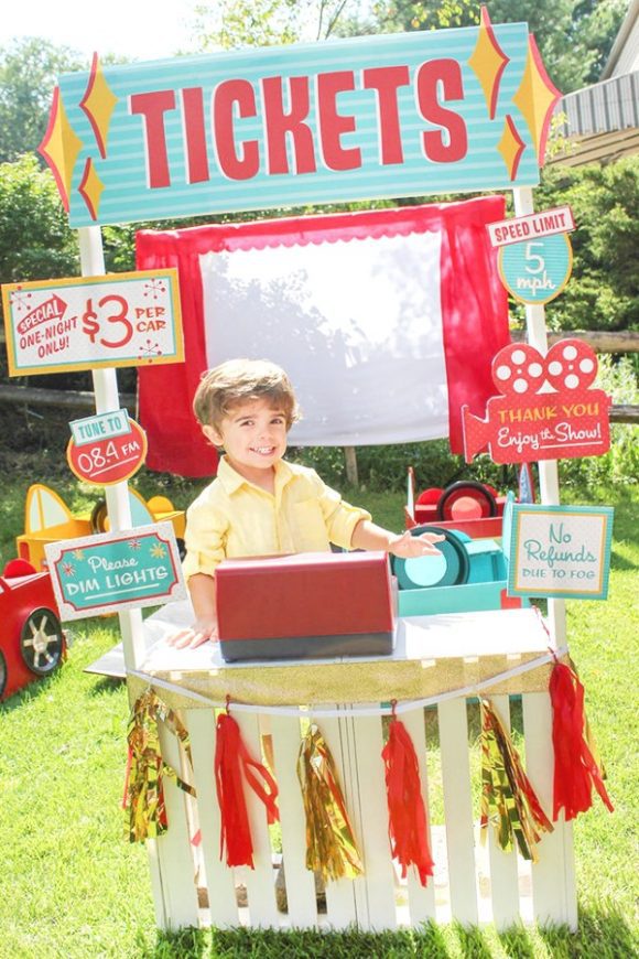 Retro Drive-In Movie Signs