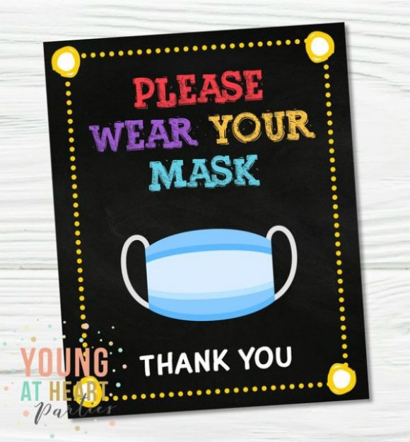 'Wear Your Mask' Poster