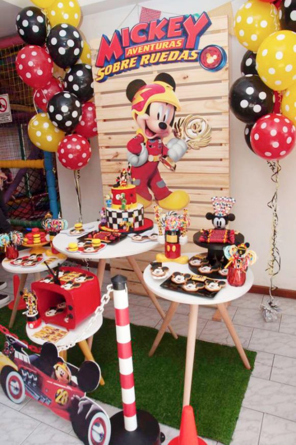 Mickey Mouse Racer Birthday Party