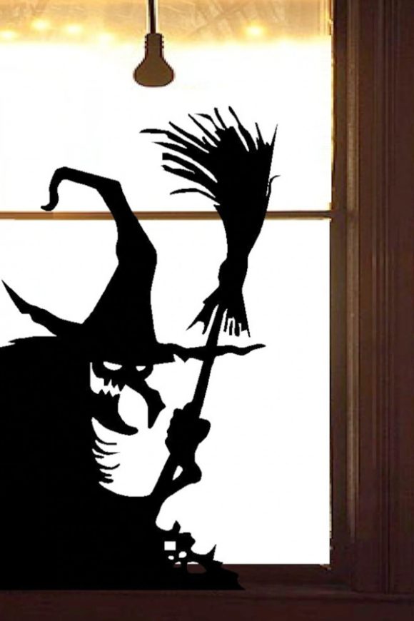 Wicked Witch Window Decal