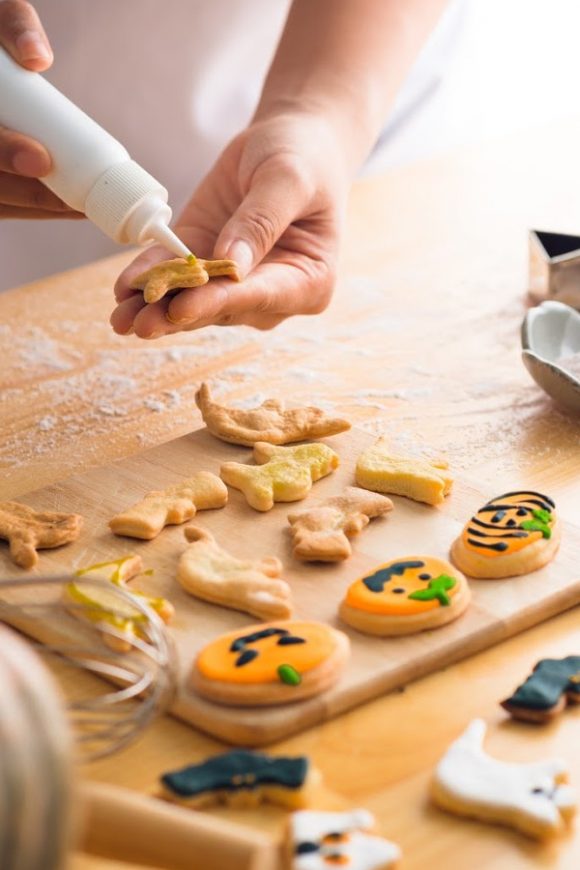 Baking Halloween Cookies