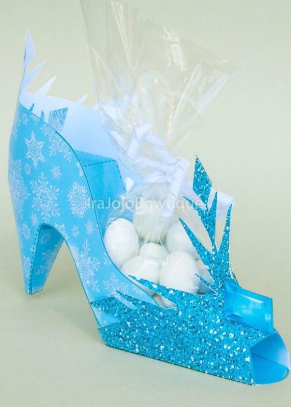 Elsa Shoe Party Favor Box