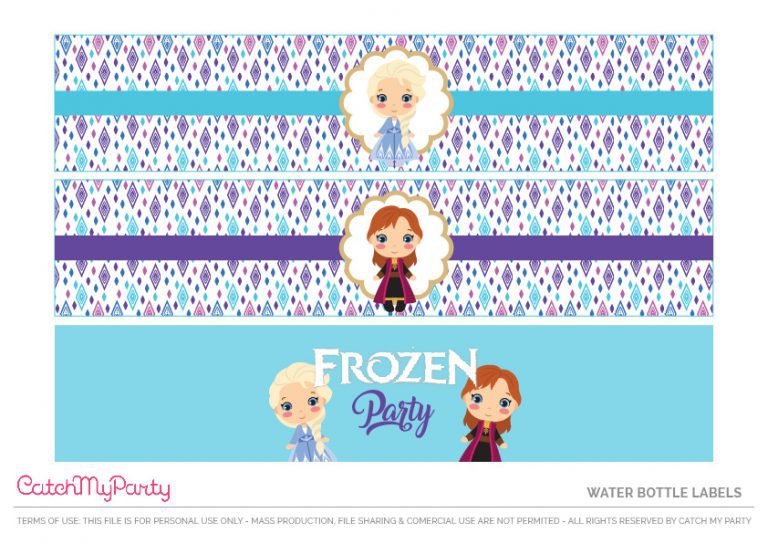 Download These Awesome FREE Frozen 2 Party Printables! - The Catch My ...