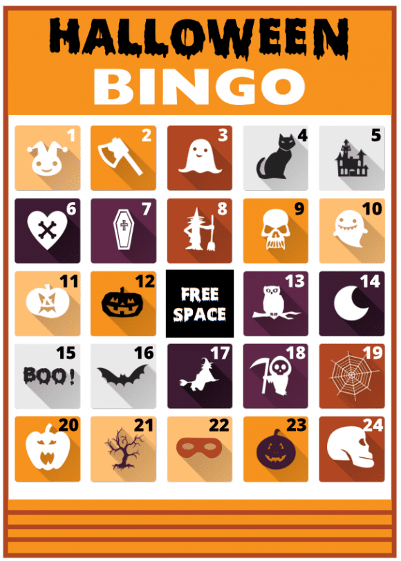 Download These Free Printable Halloween Bingo Cards Now!