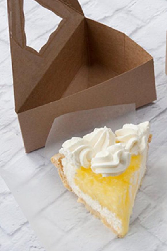 Individual Pie Slice Box