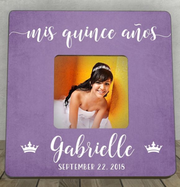 Quinceanera Gifts - Picture Frame