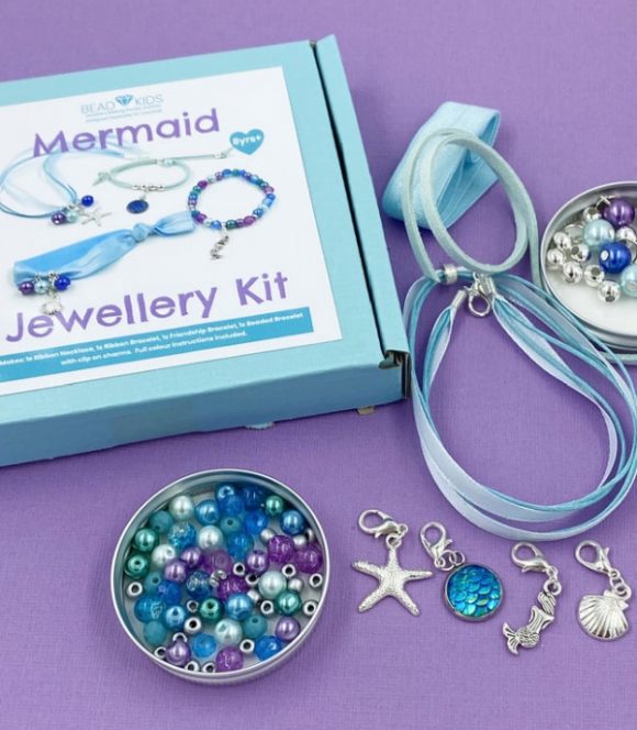 Mermaid Jewelry Kit | CatchMyParty.com Mermaid Jewelry Kit