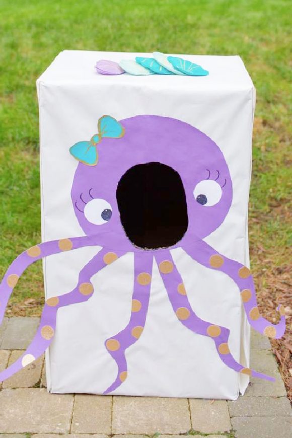 Octopus Bean Bag Toss | CatchMyParty.com Octopus Bean Bag Toss