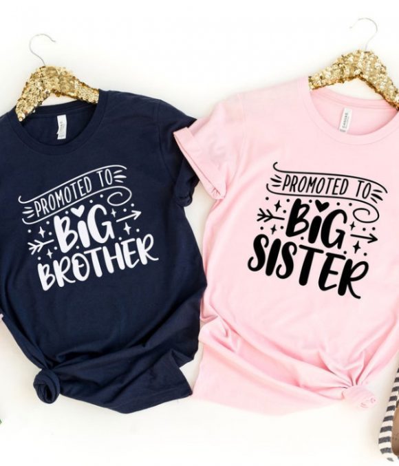 Promoted to Big Brother and Sister T-Shirts