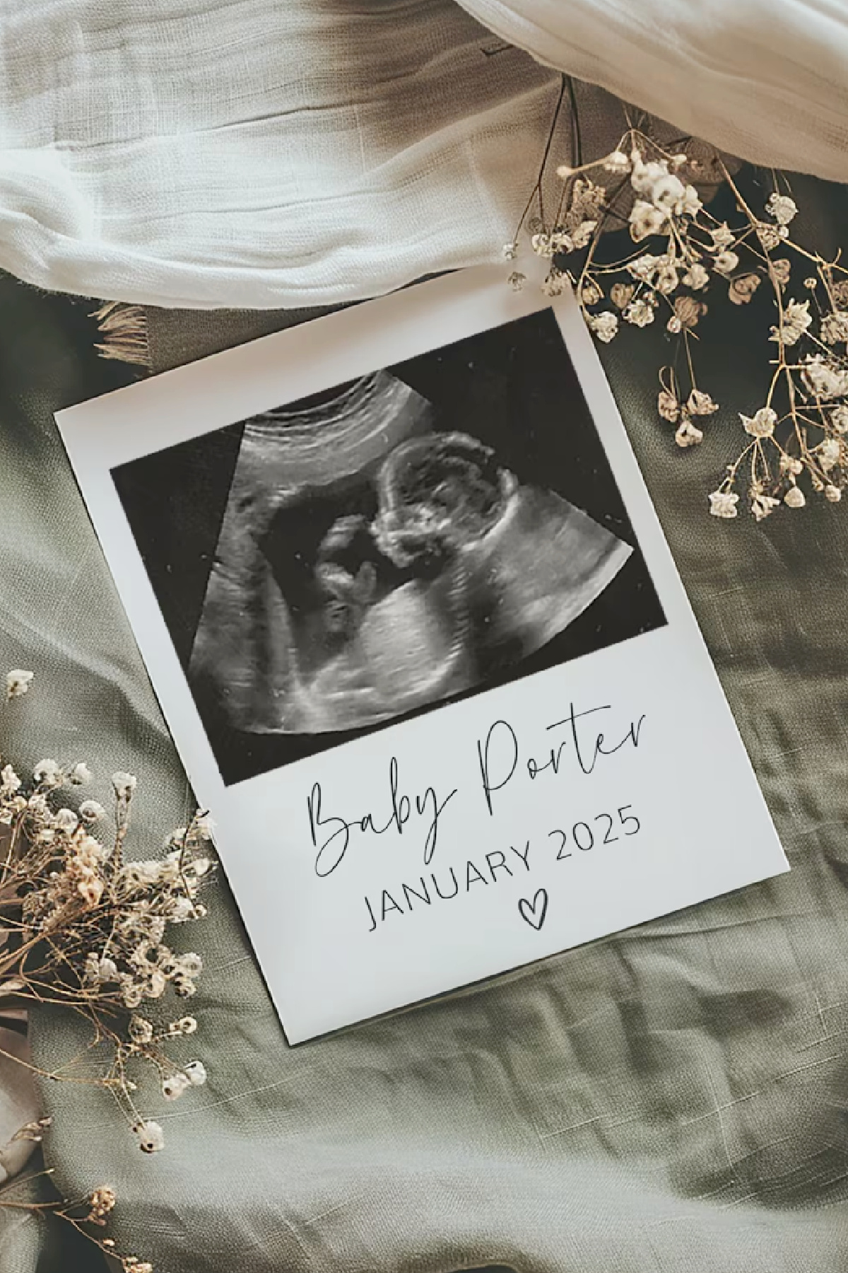 Digital Pregnancy Announcements - Show Off Your Sonogram