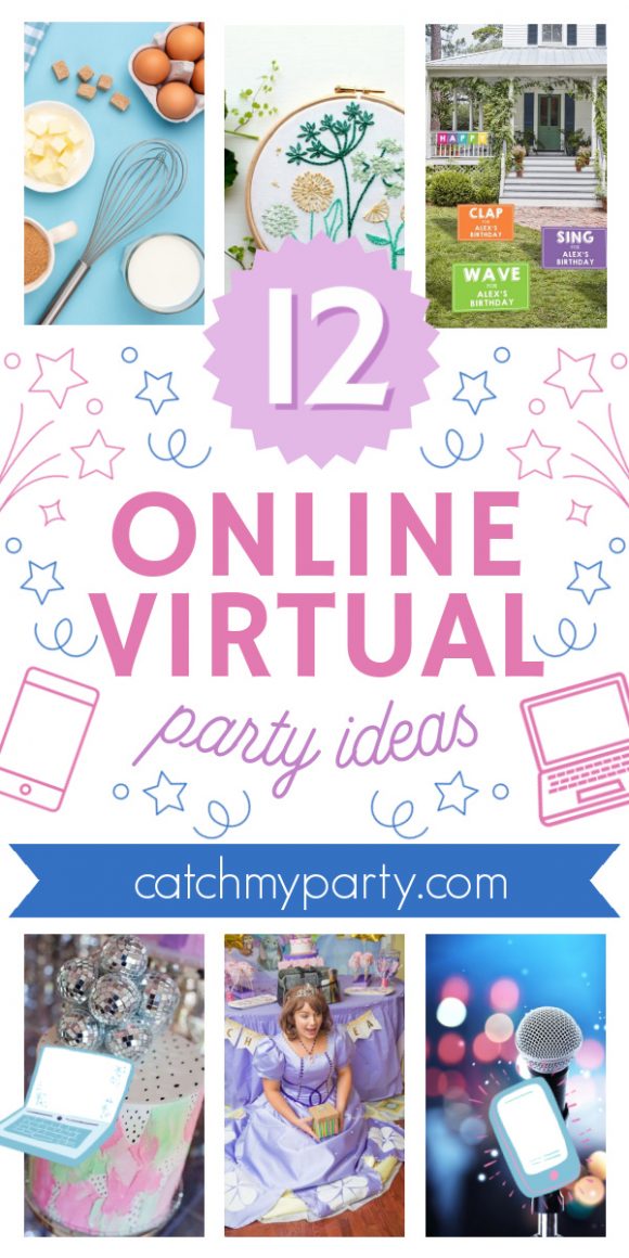 12 Cool Ideas for Throwing a Virtual Birthday Party Online