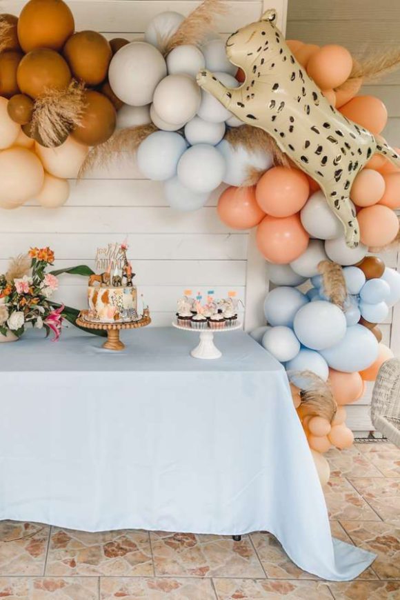 Modern Safari Birthday Party