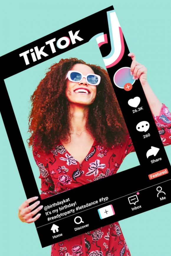 TikTok Photo Booth Frame
