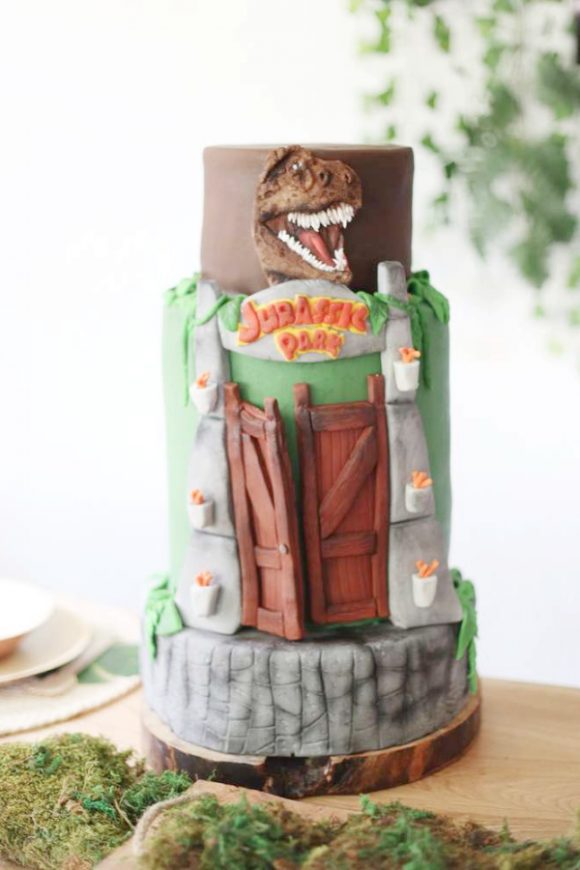 Jurassic World Birthday Cake