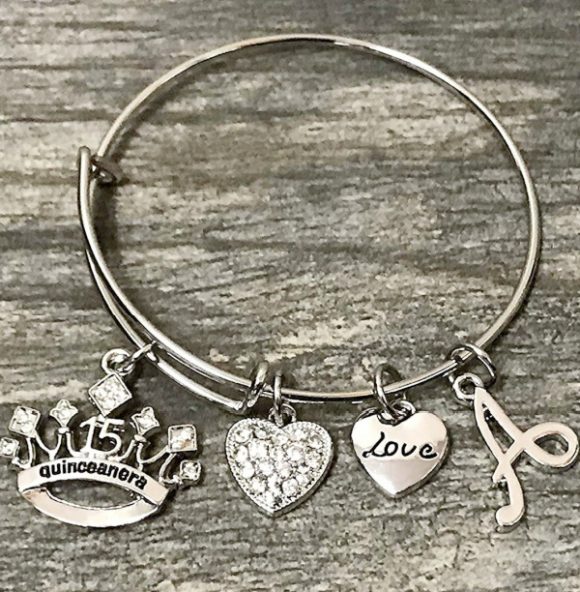 Quinceanera Gifts - Charm Bracelet