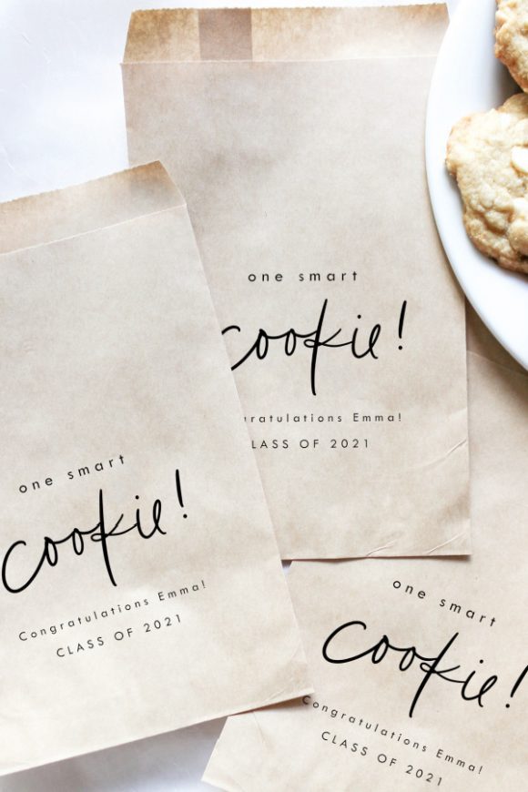 'One Smart Cookie' Party Favor Bag 
