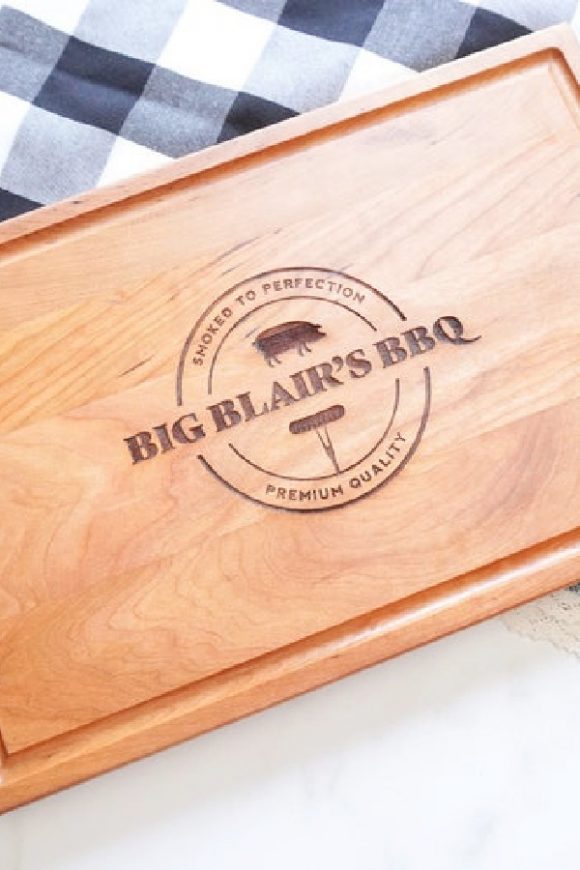 Wooden BBQ Carving Board 