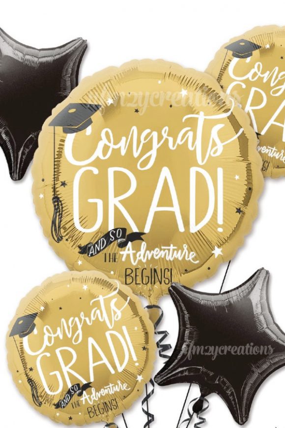 'Congrats Grad' Balloons 