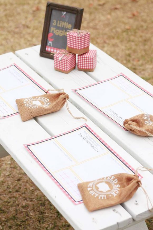 Kids BBQ Activity Placemats