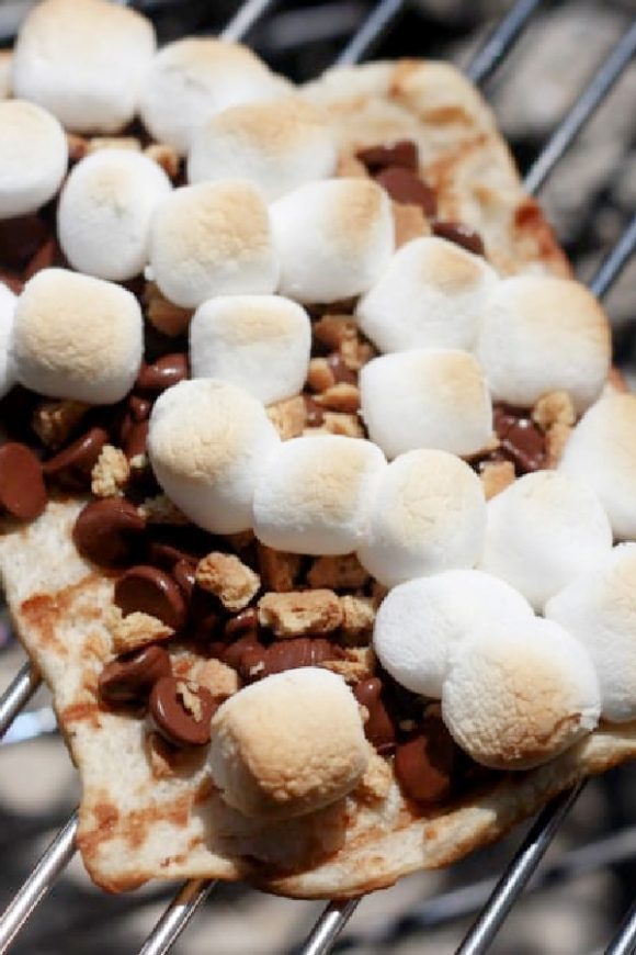 Grilled S'more Pizza Recipe