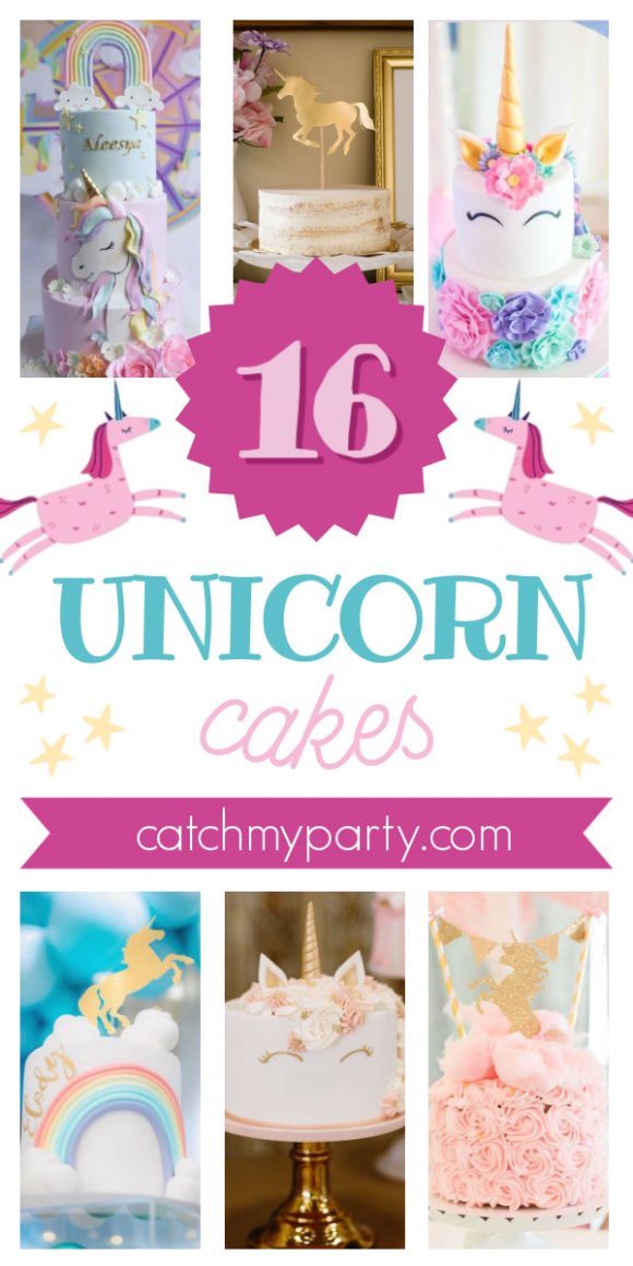 Take a Look at These 16 Magical Unicorn Cakes!