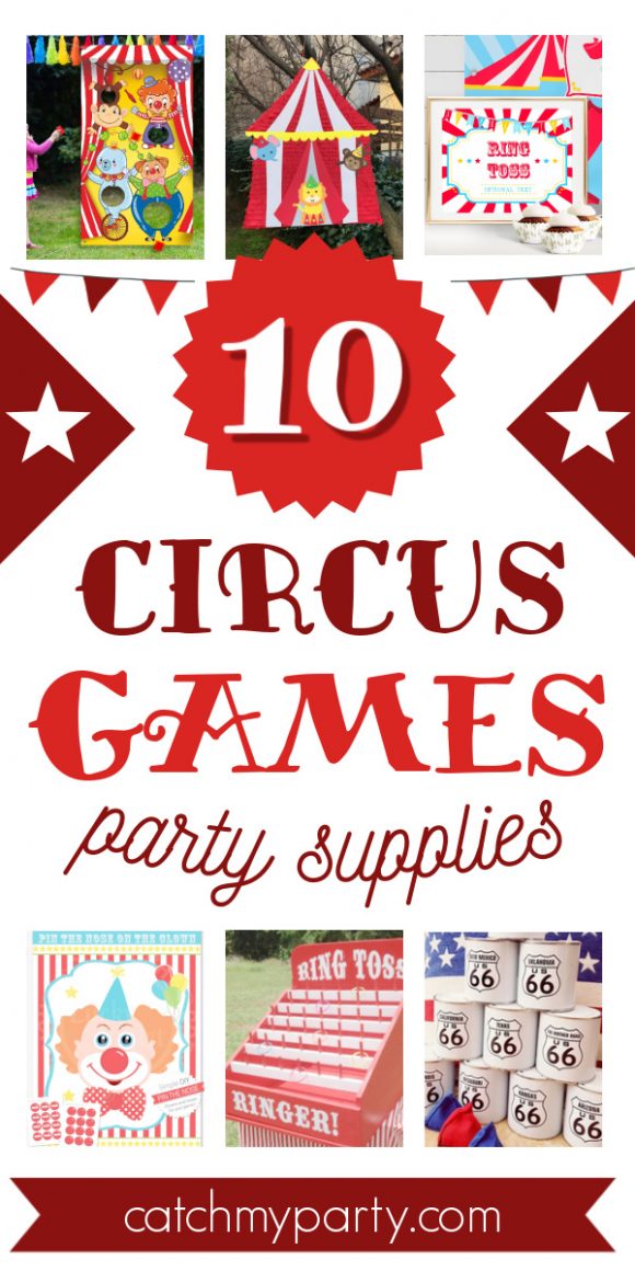 10 Best Circus Games for Your Awesome Party!